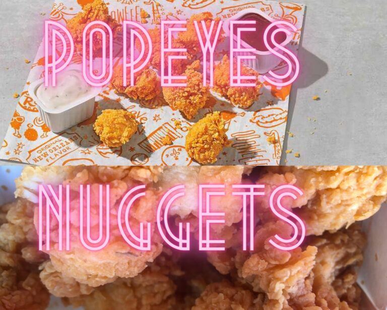 popeyes nuggets nutrition