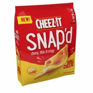 Cheez-it snap'd double cheese