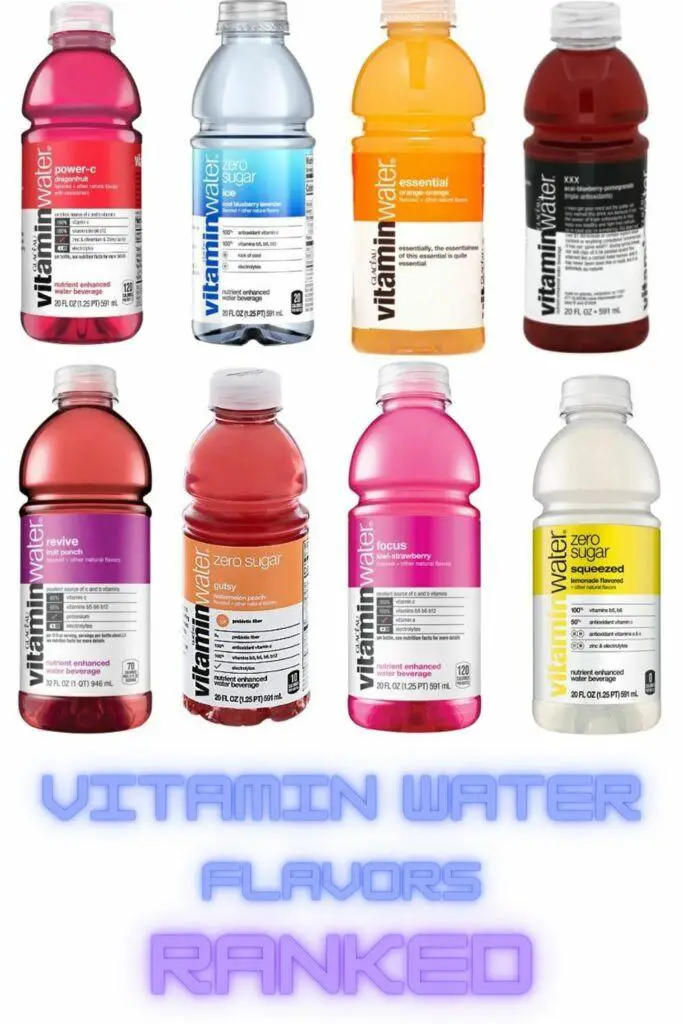 All 15 Vitamin Water Flavors Ranked - Food Rankers