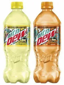 mountain dew baja flavors