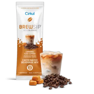 BrewSip Caramel Iced Coffee