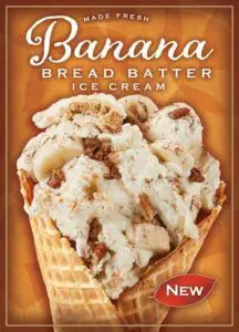 Cold Stone Creamery Banana Bread Batter Ice Cream