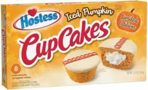 Hostess Iced Pumpkin Cupcakes
