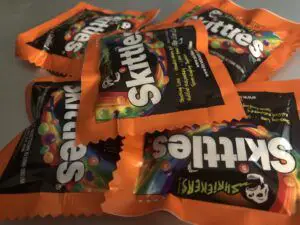 Skittles Shriekers Review bags