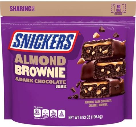 Snickers Almond Brownie