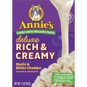 annie's deluxe rich and creamy mac and cheese