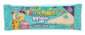 Fruity Pebbles Birthday Cake Candy Bars