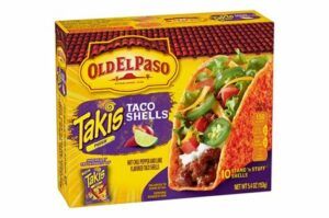 Old El Paso Hot Chili And Lime Flavored Taco Shells