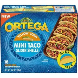 Ortega New Mini Taco Slider Shells