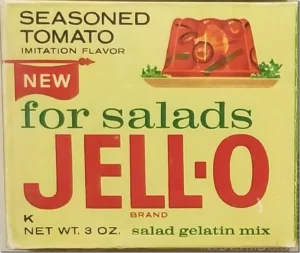 weird jello flavors seasoned tomato jello