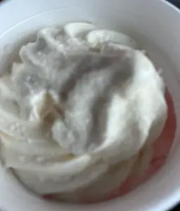 Sonic Strawberry Shortcake Snowball Slush Float - the best strawberry shortcake slush