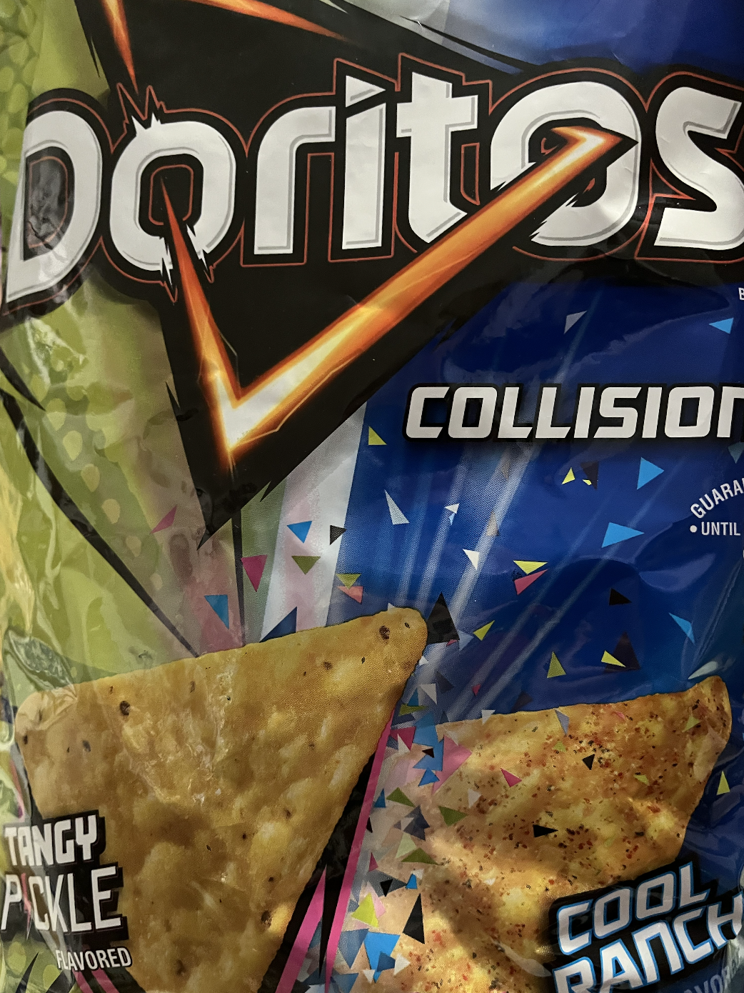 Doritos Collisions Tangy Pickle Cool Ranch bag
